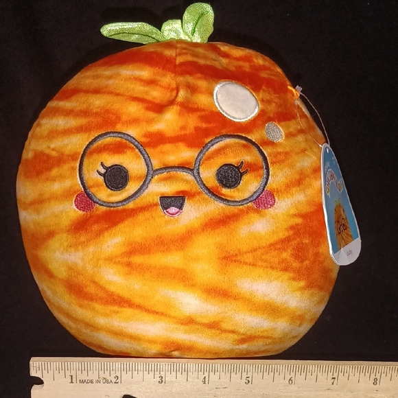 Squishmallows Orange and Brown Planet Plush - Picture 5 of 8
